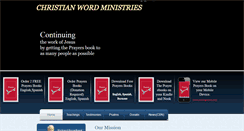 Desktop Screenshot of christianword.org
