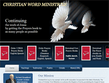 Tablet Screenshot of christianword.org